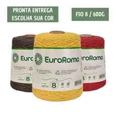 Barbante EuroRoma 600g Número 8 600g