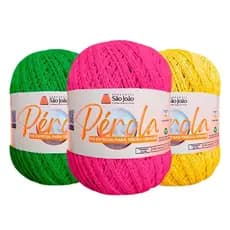 Linha/Fio Pérola São João FIO 2 (Mesma Espessura Anne) Várias Cores