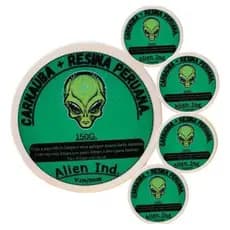 Kit 5 Ceras Polimento de Alien Automotiva Tira Queimado E Risco