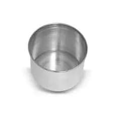 1 FORMA DE BOLO REDONDA FUNDA ALTA EM ALUMINIO