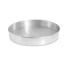 1 Forma Para Bolo Tortas Assadeira  Aluminio Redonda Formas De Varios tamanho Reforçada Top