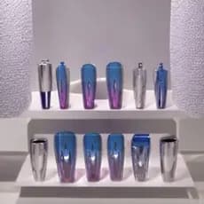 Unhas Postiças  ABOU YOUSET LOGA COM Colors com Cola adesivos