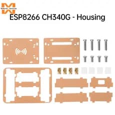 NodeMcu Lua ESP8266 CP2102 CH340G IoT Placa De Desenvolvimento Peças Protetoras Acrílicas Transparentes