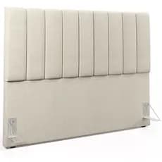 Cabeceira Cama Box Casal 140 cm Dália W01 Linho Champagne - Lyam Decor