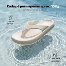 Confortável Chinelo Slide feminina Nuvem Antiderrapante Adulto Leve EVA Para Uso Interno e Externo 2.3
