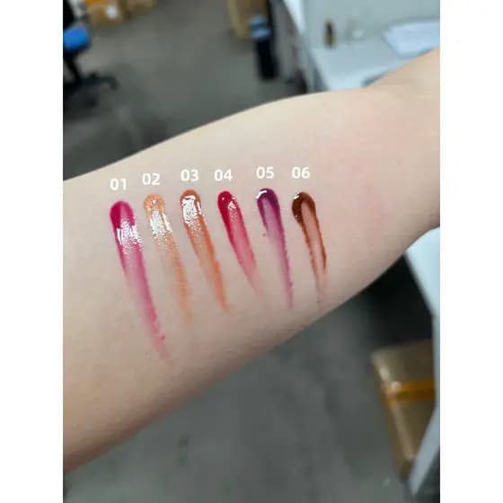🌸Axiu-n🌸 maquiagem Brilho Labial Lip rosa Gloss batom matte batom marrom batom vermelho Longa Duração e À Prova D'água