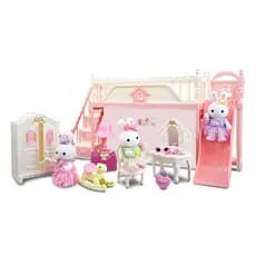 Casinha Feliz – Quarto Divertido Completo com Acessórios e Boneca