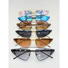 Oculos de sol metalico，Forma triângulo