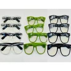 Kit com 12PÇS Oculos transparente
