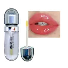 Brilho Labial Brilho Labial Óleo Labial Hidratante Hidratante Brilho Labial de Vidro Transparente