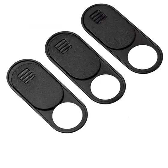 Kit 3 Películas de Privacidade para Câmera Webcam - com Slider Deslizante, Portátil e Seguro