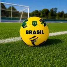 Bola de Futebol Campo  Seleção Brasileira Copa do Mundo