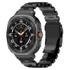 Venda Direta Da Fábrica Fivela De Segurança Borboleta Pulseira De Relógio De Liga De Titânio Para Samsung Galaxy Watch U