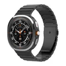 Venda Direta Da Fábrica Pulseira De Relógio De Titânio Puro Com Fivela Plana De Uma Conta Para Samsung Galaxy Watch Ultr