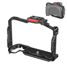Novo Alto-Falante Para Nikon Z6III/Z6II PULUZ Metal Camera Cage Stabilizer Rig (Preto)