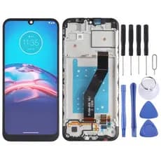 Venda Direta Da Fábrica Tela LCD TFT Para Motorola Moto E6i XT2053-5 Digitalizador Conjunto Completo Com Moldura (Preto)