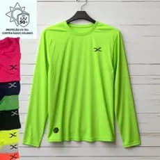 Camisa Térmica Proteção Solar Fator Uv50+ Ate 16 Anos Infantil Juvenil Menino e Menina segunda pele
