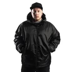 Jaqueta Corta Vento P M G GG G1 G2 G3 G4 Plus Size Liso Sem Estampa Preta Masculino