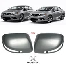 Capa Retrovisor Civic G9 2012 2013 2014 2015 2016 Cinza Iridium