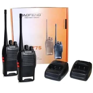 Kit 8, kit 10 Radio Comunicador Bf-777s Acompanha Bases Carregadoras