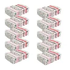 10 Colmeias Organizadoras G 10x25x35cm - Para Roupas e Camisetas no Guarda-Roupa