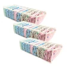 Kit com 3 Organizadores Brancos 10x15x35cm para Gavetas Tamanho M