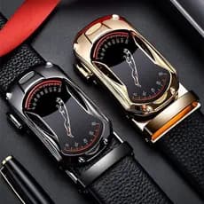 Marca De Luxo Masculino Couro Fivela Automática Cinto Moda Preto Cintos 105 110 115 120 125 Centímetros