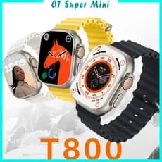 Relógio inteligente T800 Ultra 2 Series 9 Smartwatch Carregador Sem Fio À Prova D'água