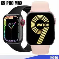 Smartwatch relógio inteligente X9 Pro Max Série 9 45mm Tela 2´30 Faz e Recebe Ligações IWO 13