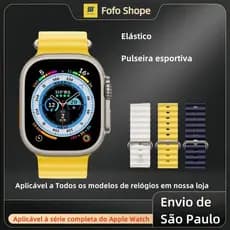 Aplicável ao relógio inteligente ultra/pulseira applewatch ultra ocean series silicone líquido