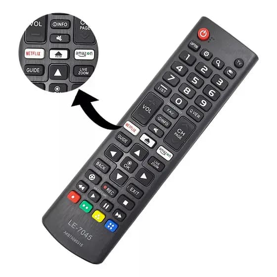 Controle Remoto Para LG TV 32lk615bpsb Akb75375604