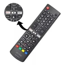Controle Remoto Para LG TV 32lk615bpsb Akb75375604