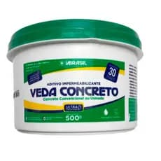 Impermeabilizante Veda Concreto 500g Infiltrações E Fissuras VBrasil Original