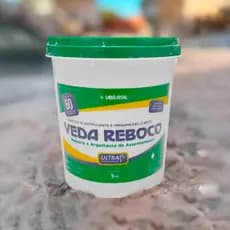 Veda Reboco 1kg Selante Massas Bloqueia Umidade Mofo Vbrasil