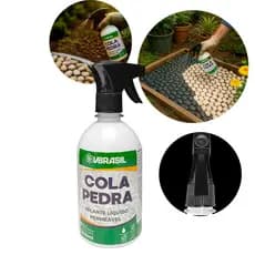 Cola Pedra Fixador de Pedras para Jardim Borrifador 500 ml VBrasil