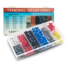 Kit Conector Terminal Tubular Ilhós [1200 Unidades]
