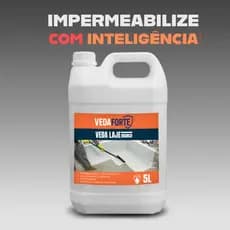 Veda Laje Branco 5 Litros Veda Forte Impermeabilizante E Isolante Termico