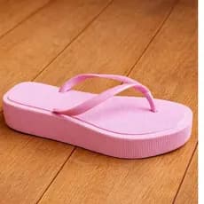 Chinelo Feminino Sola Alta Confortável e Estiloso Perfeito Para Trabalhar e Relaxar