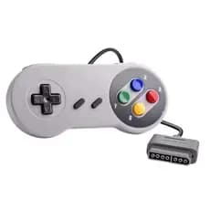 Controle Compatível Com Super Nintendo Joystick Snes