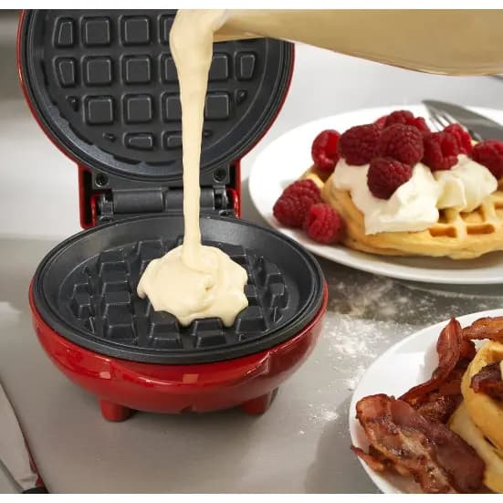 Panela Elétrica De waffle Quiche De Forno Eggette maker Mini Ferro Gurmet Crepes Café da Manhã