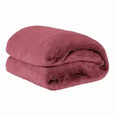 Cobertor Manta Casal 2,20m X1,80m Microfibra Fleece Soft lisa