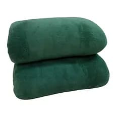 Manta Casal Cobertor Coberta Microfibra Fleece Lisa 2,20m x 1,80m