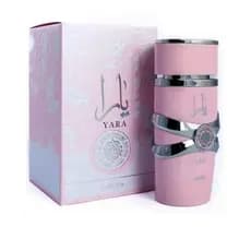 Perfume Arabe Feminino Yara De Lattafa 100ml Oriental Baunilha Eau De Parfum Original Novo Lacrado