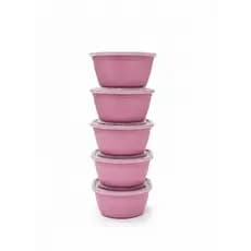 Kit Potes Hermético De Plástico 10 Potes 800ml Ideal Para Marmitas Resistente