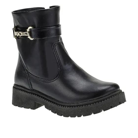 Bota Infantil Menina Coturno Inverno Bridão