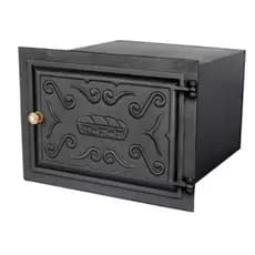 Forno Para Fogão Lenha Ferro Fundido E Caixote De Aço.