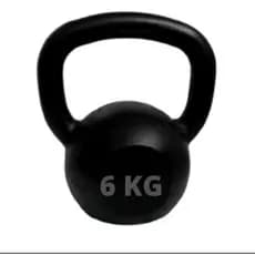 Kettlebell Pintado 6 kg Unidade