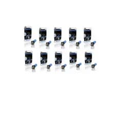 Kit C/10 Lâmpada Xenon Philips Blue Vision Motocicleta 12v M5 12153 4000k