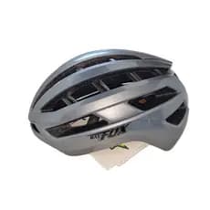 Capacete Bike ventilado Esportivo Ultraleve Ciclismo/hipismo Batfox Regulavel cinza