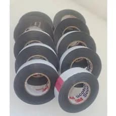 Fita Isolante térmica Autofusão auta tensão 3M Scotch anti chamas Uso Profissional 20mts x19mm (4x5mts)